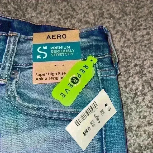 Aeropostale high rise distressed jeggings - Picture 5 of 5